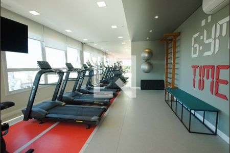 Apartamento para alugar com 27m², 1 quarto e sem vaga Apartamento para alugar com 27m², 1 quarto e sem vagaÁrea comum - Espaço Fitness