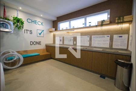 Apartamento para alugar com 27m², 1 quarto e sem vaga Apartamento para alugar com 27m², 1 quarto e sem vagaÁrea comum - Lavanderia