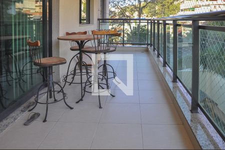 Varanda da Sala de apartamento para alugar com 3 quartos, 96m² em Vital Brazil, Niterói