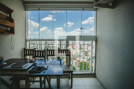Varanda de apartamento à venda com 1 quarto, 38m² em Vila da Saúde, São Paulo