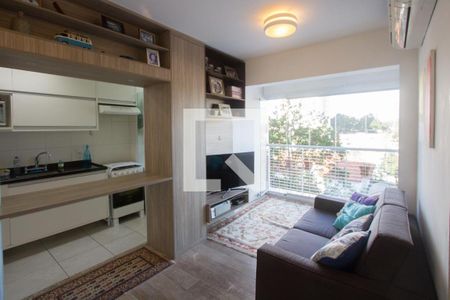 Sala de apartamento para alugar com 2 quartos, 55m² em Chácara Santo Antônio (zona Sul), São Paulo