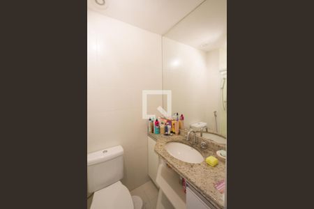 Banheiro de apartamento para alugar com 2 quartos, 55m² em Chácara Santo Antônio (zona Sul), São Paulo