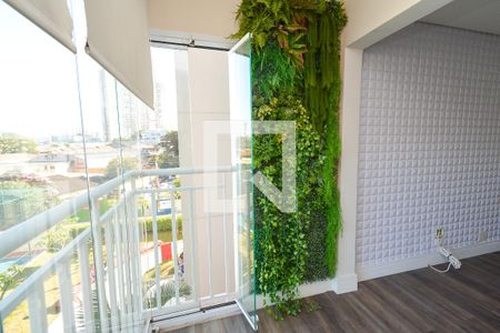 Varanda da Sala de apartamento para alugar com 2 quartos, 64m² em Vila Augusta, Guarulhos