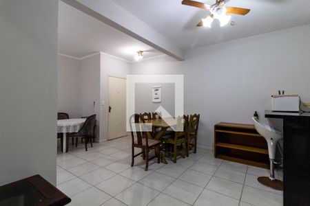 Sala de jantar de apartamento para alugar com 2 quartos, 100m² em Canto do Forte, Praia Grande
