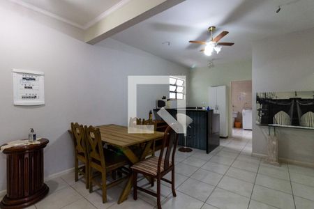 Sala de jantar de apartamento para alugar com 2 quartos, 100m² em Canto do Forte, Praia Grande