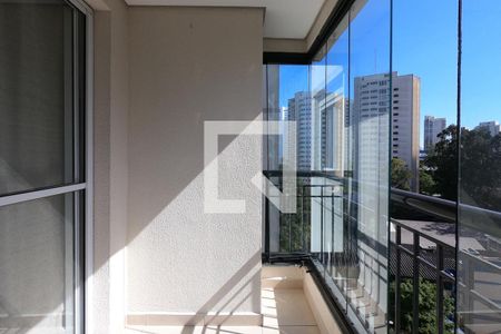 Varanda da Sala de apartamento para alugar com 2 quartos, 64m² em Jardim Parque Morumbi, São Paulo