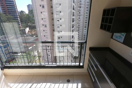 Varanda da Sala de apartamento para alugar com 2 quartos, 64m² em Jardim Parque Morumbi, São Paulo