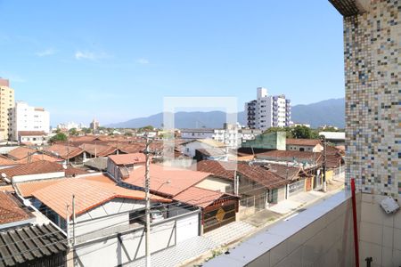 Varanda Sala de apartamento para alugar com 1 quarto, 55m² em Caiçara, Praia Grande