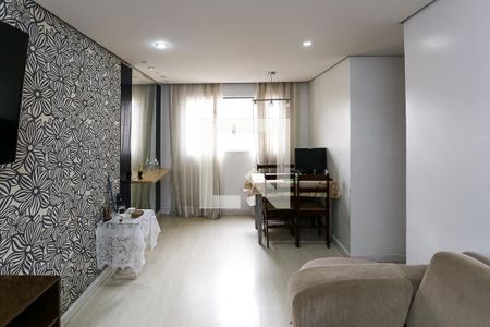 sala de apartamento à venda com 2 quartos, 54m² em Parque Pinheiros, Taboão da Serra
