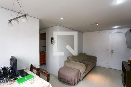 sala de apartamento à venda com 2 quartos, 54m² em Parque Pinheiros, Taboão da Serra