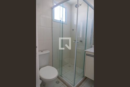 Apartamento para alugar com 59m², 2 quartos e 1 vaga Apartamento para alugar com 59m², 2 quartos e 1 vagaBanheiro da Suíte 1