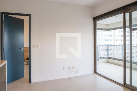 Sala/Cozinha de Apartamento com 1 quarto, 51m² Barra Funda