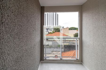 Varanda da Sala de apartamento à venda com 2 quartos, 31m² em Vila Monumento, São Paulo