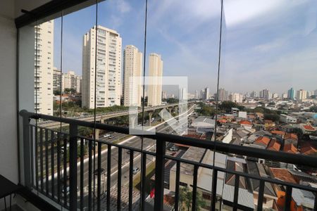 Varanda da Sala de apartamento para alugar com 2 quartos, 58m² em Vila Prudente, São Paulo
