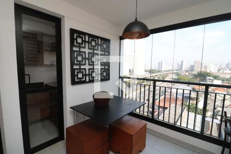 Varanda da Sala de apartamento para alugar com 2 quartos, 58m² em Vila Prudente, São Paulo