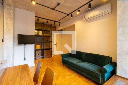 Sala de apartamento à venda com 2 quartos, 70m² em Consolação, São Paulo