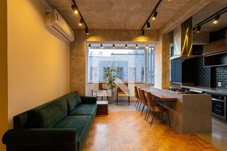 Sala de apartamento à venda com 2 quartos, 70m² em Consolação, São Paulo