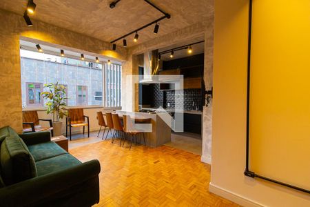 Sala de apartamento à venda com 2 quartos, 70m² em Consolação, São Paulo