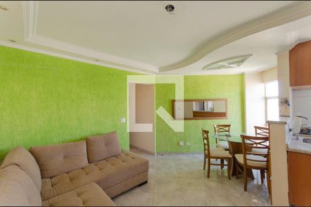 Sala de Apartamento com 2 quartos, 46m² Vila Euthalia