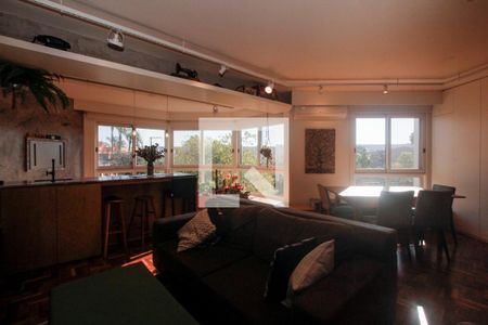 Sala de apartamento à venda com 3 quartos, 127m² em Jardim Lindóia, Porto Alegre
