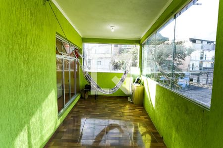 varanda de casa para alugar com 2 quartos, 80m² em Parque Reboucas, São Paulo