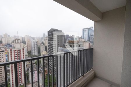 Varanda de kitnet/studio à venda com 1 quarto, 24m² em Bela Vista, São Paulo