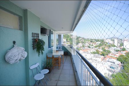 Varanda da Sala de apartamento à venda com 3 quartos, 180m² em Icaraí, Niterói