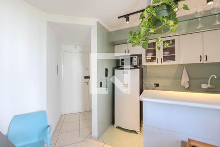 Sala/Cozinha de apartamento para alugar com 1 quarto, 42m² em Consolação, São Paulo