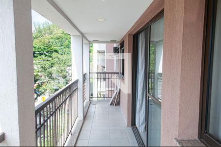 varanda de apartamento para alugar com 3 quartos, 80m² em Taquara, Rio de Janeiro