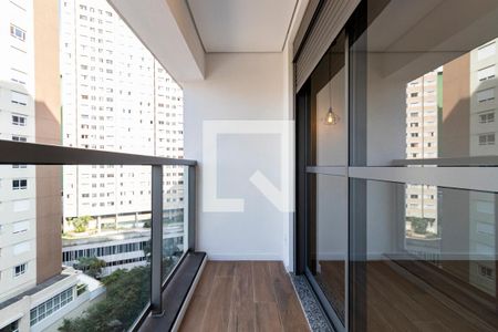 Studio para alugar com 24m², 1 quarto e sem vagaVaranda