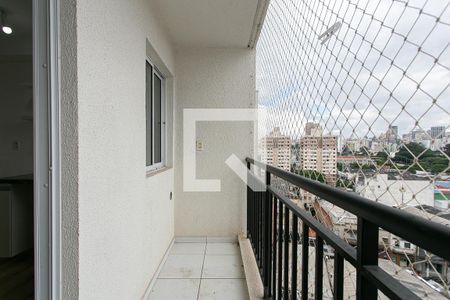 Varanda  de kitnet/studio para alugar com 1 quarto, 30m² em Brás, São Paulo