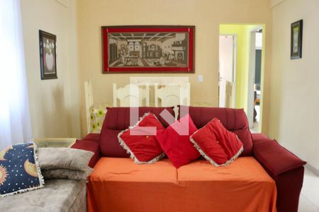 Sala de apartamento para alugar com 2 quartos, 90m² em Jardim Enseada, Guarujá