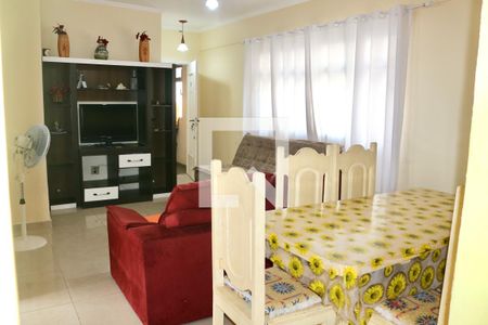 Sala de apartamento para alugar com 2 quartos, 90m² em Jardim Enseada, Guarujá