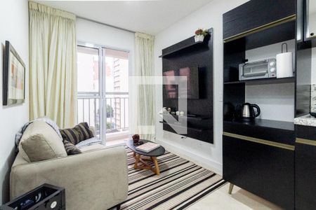 Sala de apartamento para alugar com 1 quarto, 31m² em Pinheiros, São Paulo