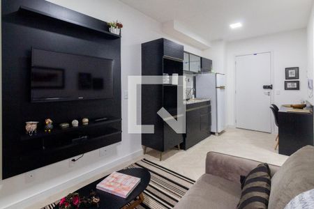 Sala de apartamento para alugar com 1 quarto, 31m² em Pinheiros, São Paulo