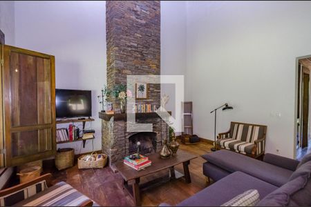 Casa de condomínio à venda com 400m², 5 quartos e 2 vagasSala