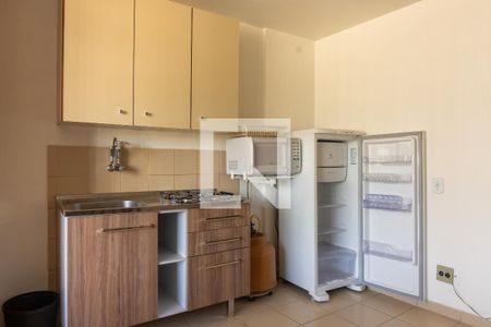 Studio para alugar com 23m², 1 quarto e sem vaga Studio para alugar com 23m², 1 quarto e sem vagaCozinha