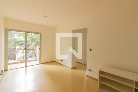 Sala de apartamento para alugar com 2 quartos, 64m² em Indianópolis, São Paulo
