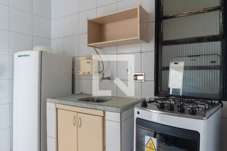 Cozinha de apartamento para alugar com 1 quarto, 47m² em Asa Norte, Brasília