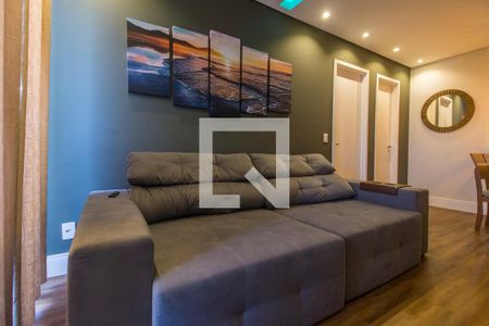 Sala de TV de apartamento à venda com 1 quarto, 50m² em Melville Empresarial I E Ii, Barueri