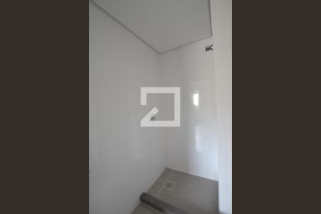 Banheiro da Suíte de apartamento à venda com 1 quarto, 31m² em Centro Histórico, Porto Alegre