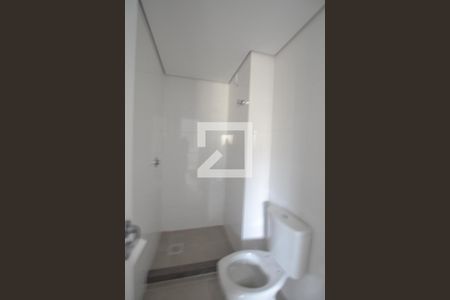 Banheiro da Suíte de apartamento à venda com 1 quarto, 31m² em Centro Histórico, Porto Alegre