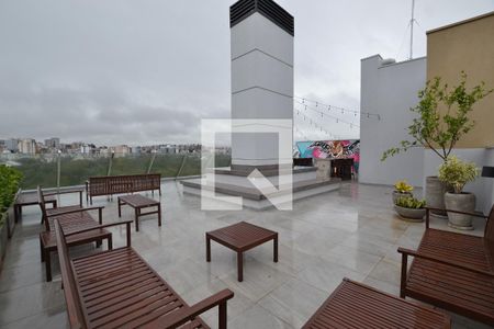 Apartamento à venda com 31m², 1 quarto e sem vagaÁrea externa do  Salão de Festas