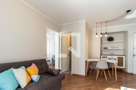 Sala de apartamento à venda com 2 quartos, 39m² em Centro, Curitiba