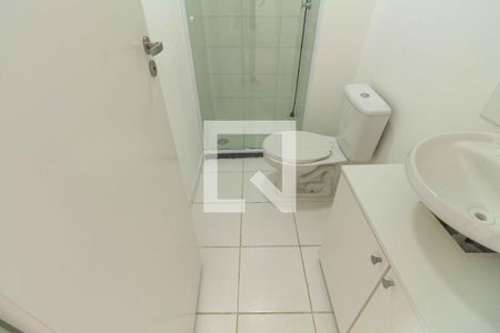 Banheiro da Suíte de apartamento à venda com 1 quarto, 31m² em Vila Monumento, São Paulo
