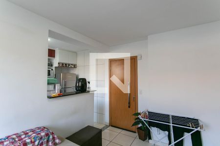 Sala de apartamento à venda com 2 quartos, 47m² em Castelo, Belo Horizonte