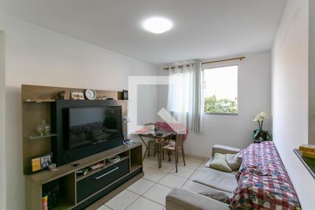 Sala de apartamento à venda com 2 quartos, 47m² em Castelo, Belo Horizonte