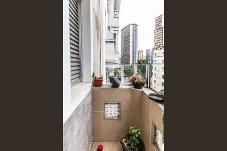 Varanda de apartamento à venda com 2 quartos, 60m² em Campos Elíseos, São Paulo