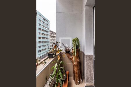 Varanda de apartamento para alugar com 2 quartos, 60m² em Campos Elíseos, São Paulo