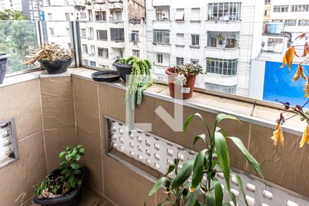 Varanda de apartamento para alugar com 2 quartos, 60m² em Campos Elíseos, São Paulo